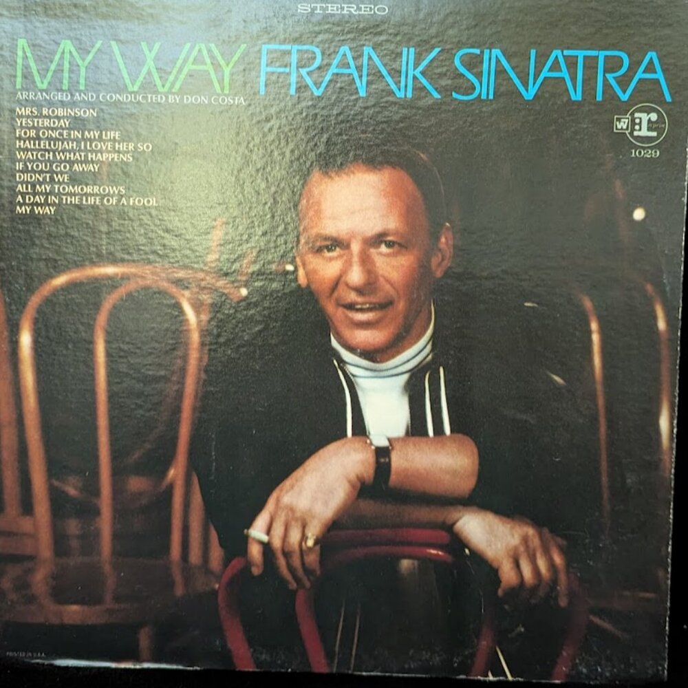 Frank Sinatra My Way record album Reprise Records FS 1029 VTG Vintage LP 1969